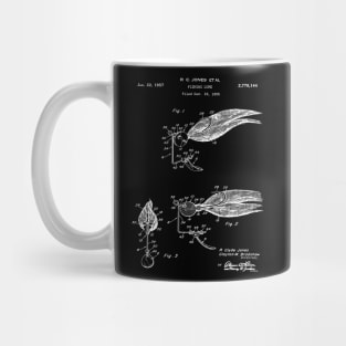 Patent Blueprint Apparel - 1957 Fishing Lure Mug